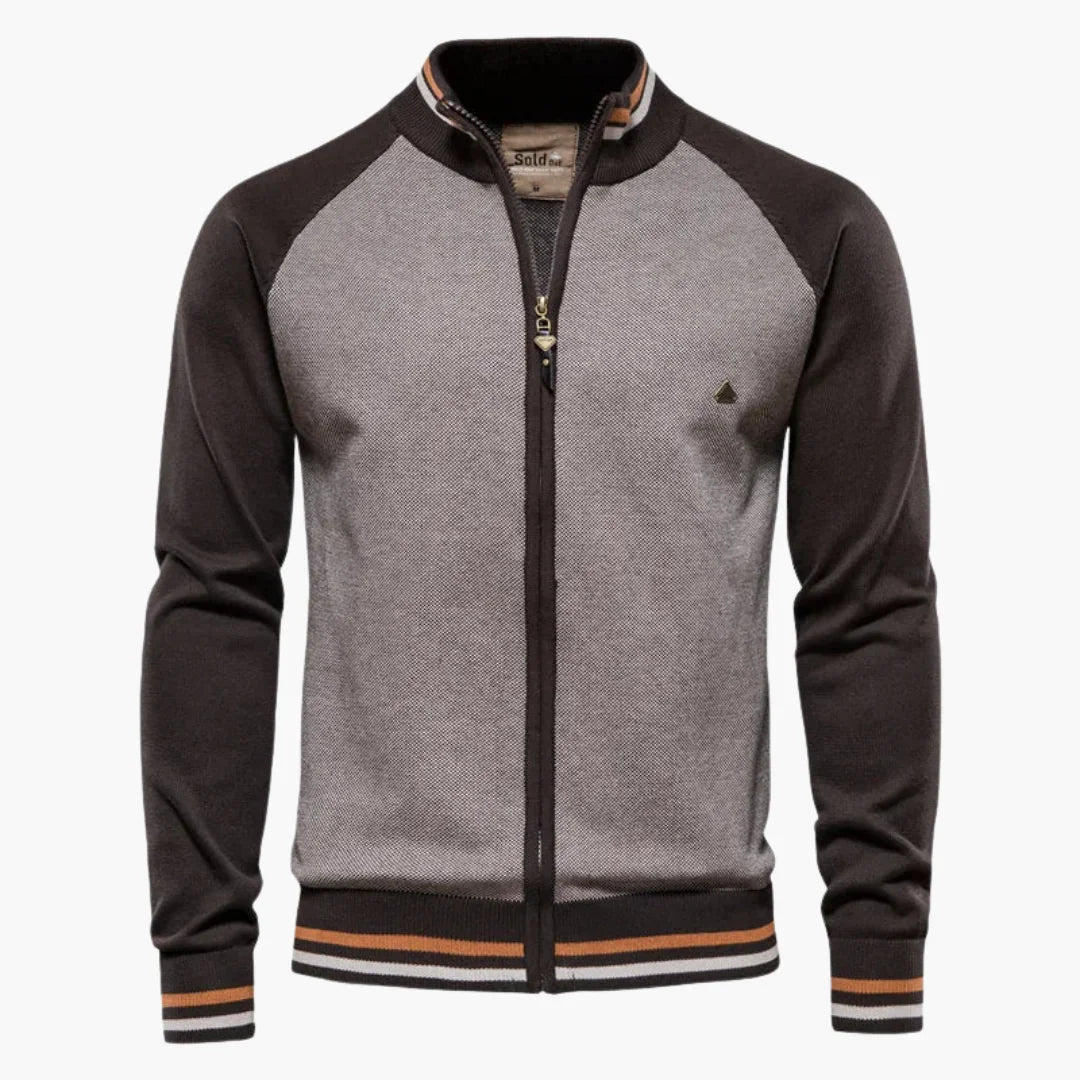 Slim Fit Strick Cardigan für Herren