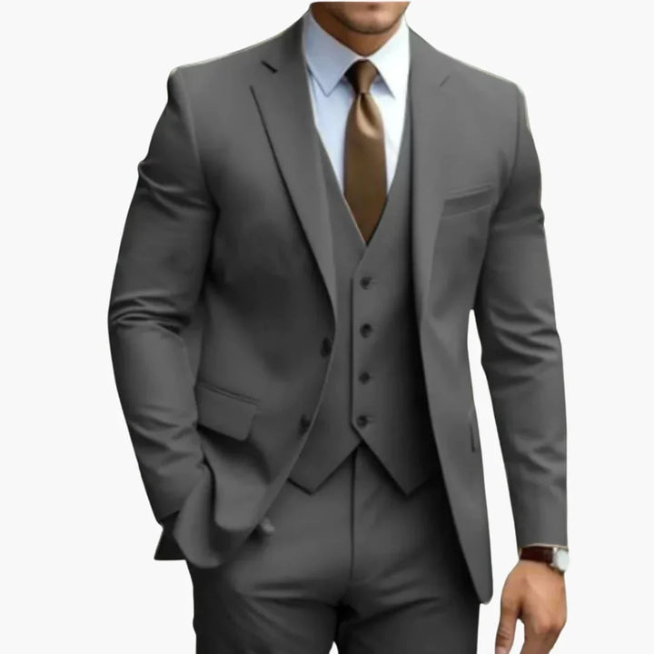 Eleganter Dreiteiler Anzug für Herren