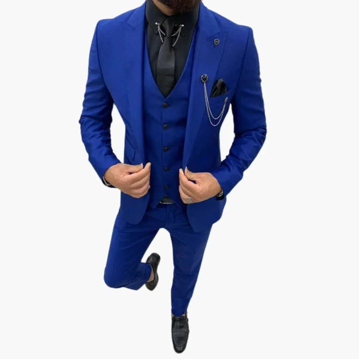 Slim Fit Abendanzug 3-teilig für Herren