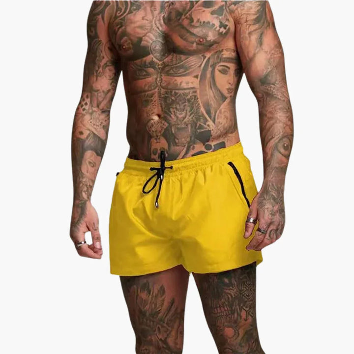Kurze Schnelltrocknende Stretchshorts für Herren