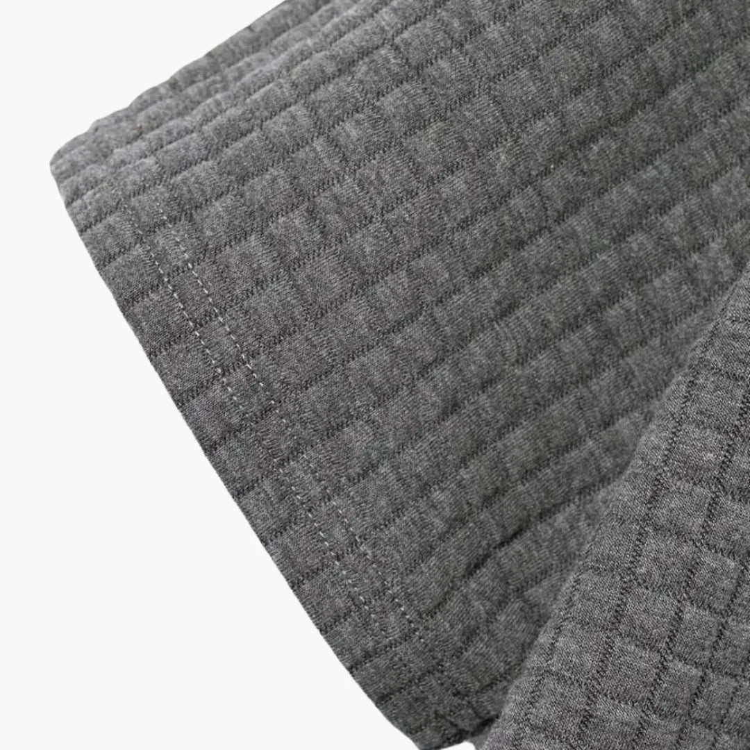 Texturiertes Slim Fit Polohemd für Herren