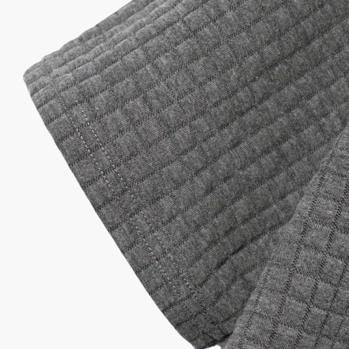 Texturiertes Slim Fit Polohemd für Herren