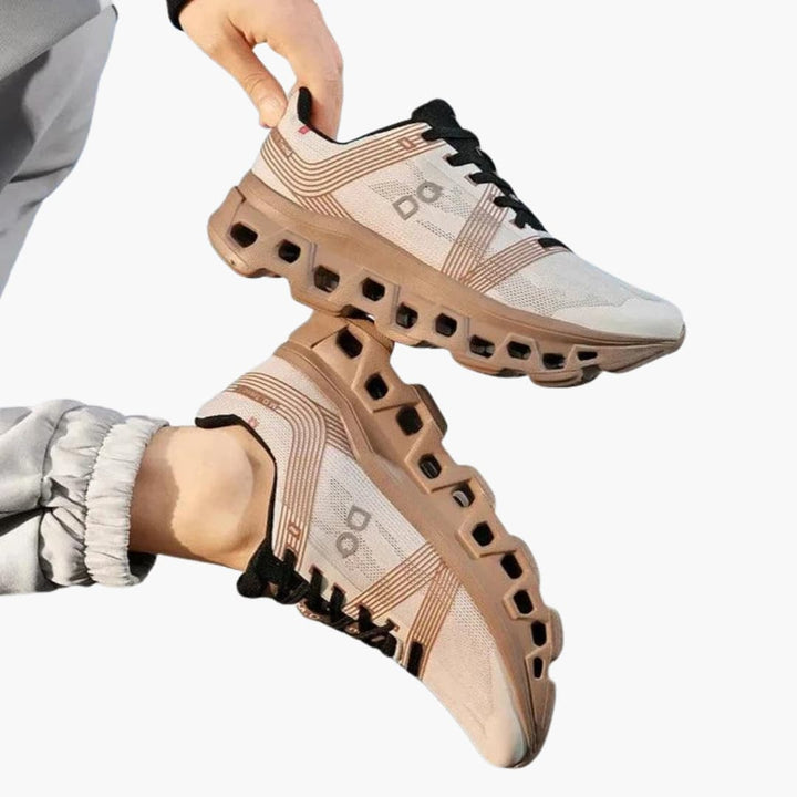 Herren Sneaker mit Mesh Obermaterial und gepolsterter Sohle