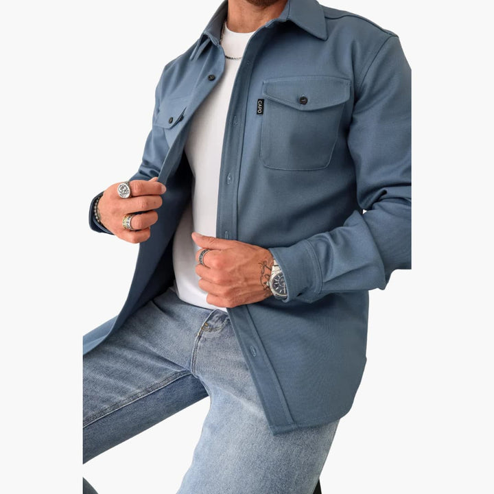 Thom | Hemdjacke mit Knopfleiste