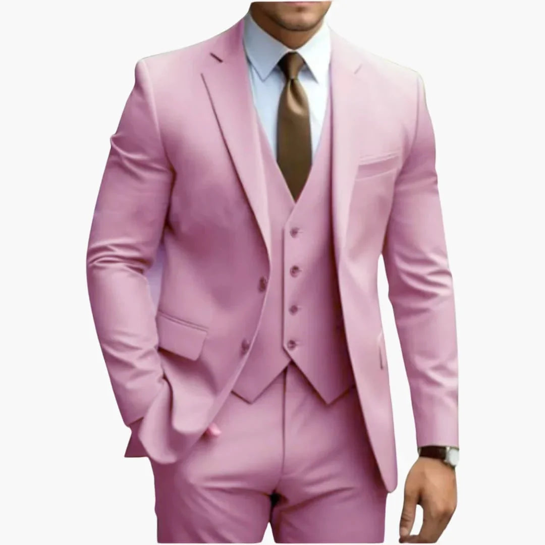 Eleganter Dreiteiler Anzug für Herren
