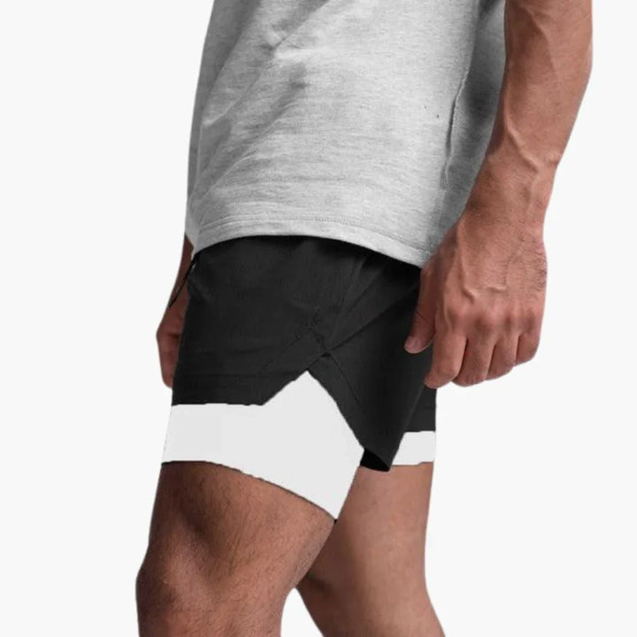 Wasserabweisende Trainingsshorts für Herren
