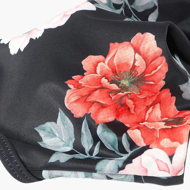 High-Waist Badeanzug Zweiteiler für Damen