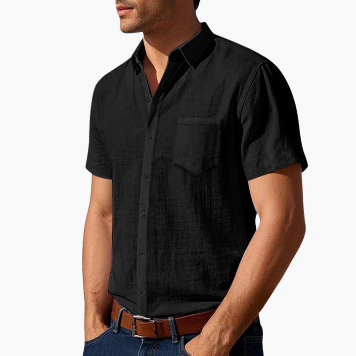 Eleganter Langarmhemd für Herren