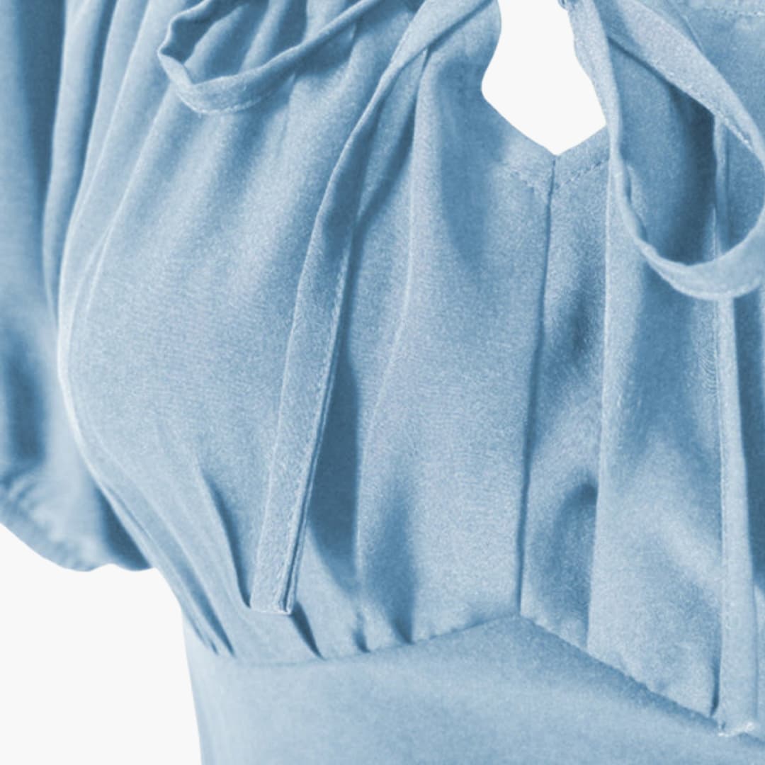 Damen Dirndl Kleid mit Puffärmeln und Rüschen | Oktoberfest 2025