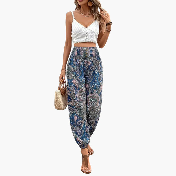 Ethno Muster Hose für Damen