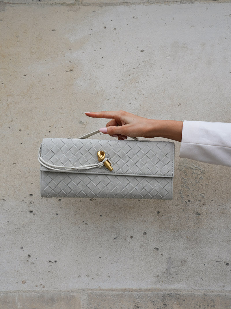 Bianca suede Tasche