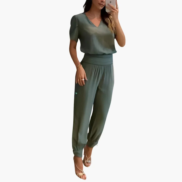 Blusen Hosen Set für Damen