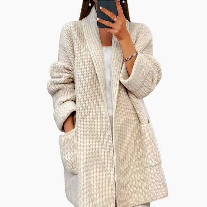 Damen Cardigan mit Seitentaschen