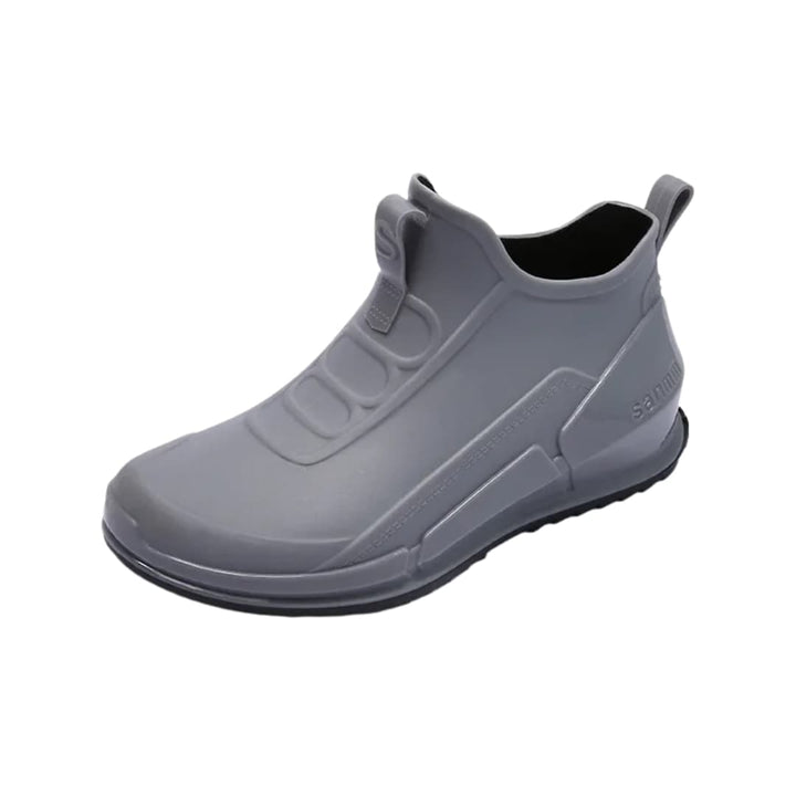 Damen Gummistiefel zum Hineinschlüpfen mit Profilsohle