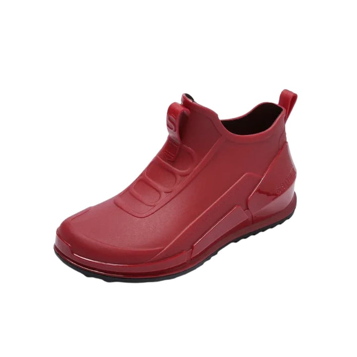 Damen Gummistiefel zum Hineinschlüpfen mit Profilsohle