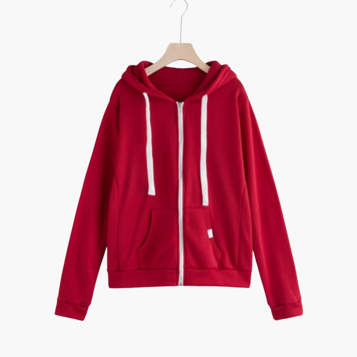 Damen Hoodie mit Kängurutasche