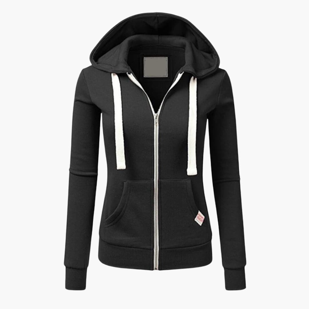 Damen Hoodie mit Kängurutasche