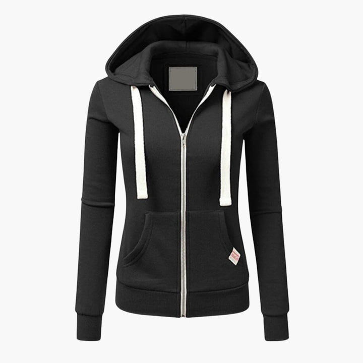 Damen Hoodie mit Kängurutasche