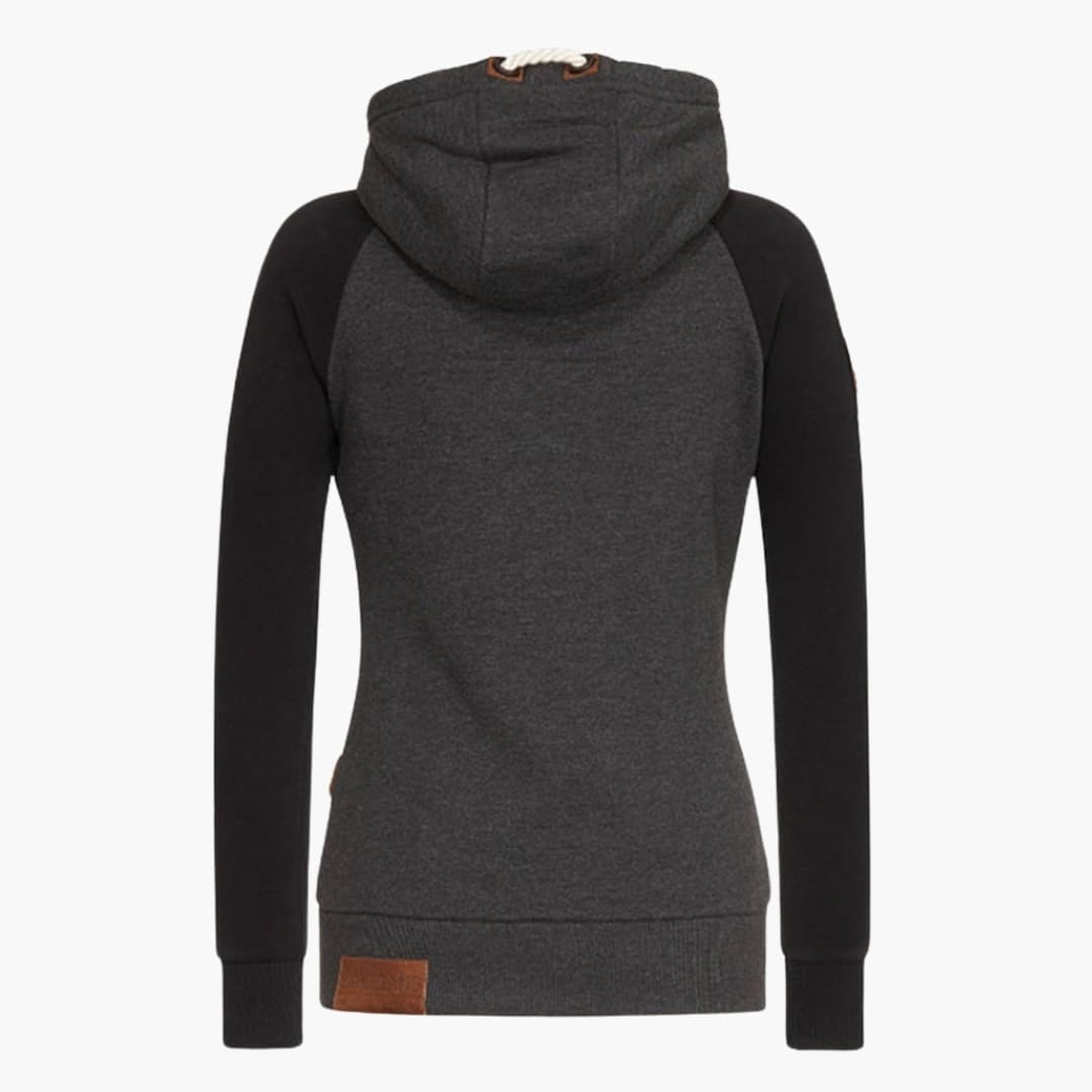 Damen Hoodie mit Kordelzug Kapuze