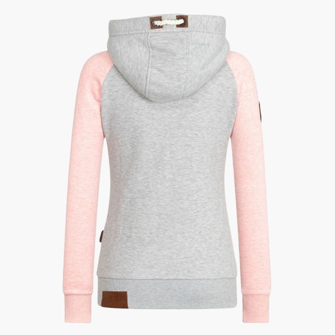 Damen Hoodie mit Kordelzug Kapuze