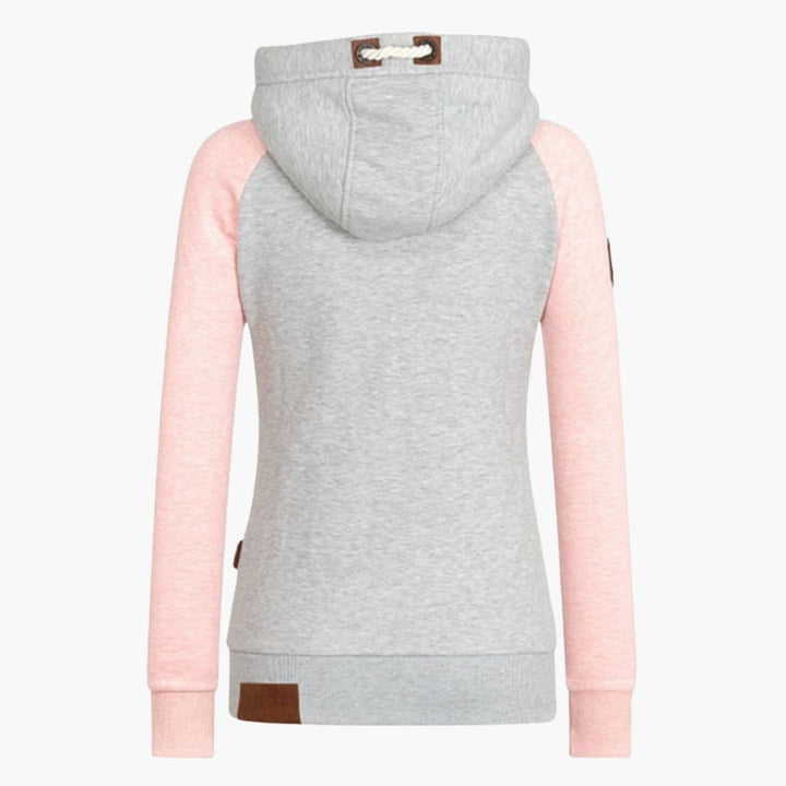 Damen Hoodie mit Kordelzug Kapuze