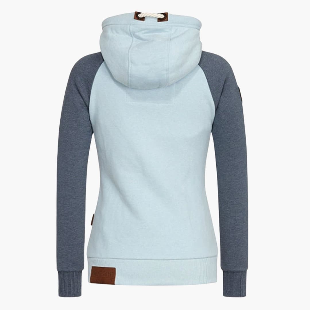 Damen Hoodie mit Kordelzug Kapuze