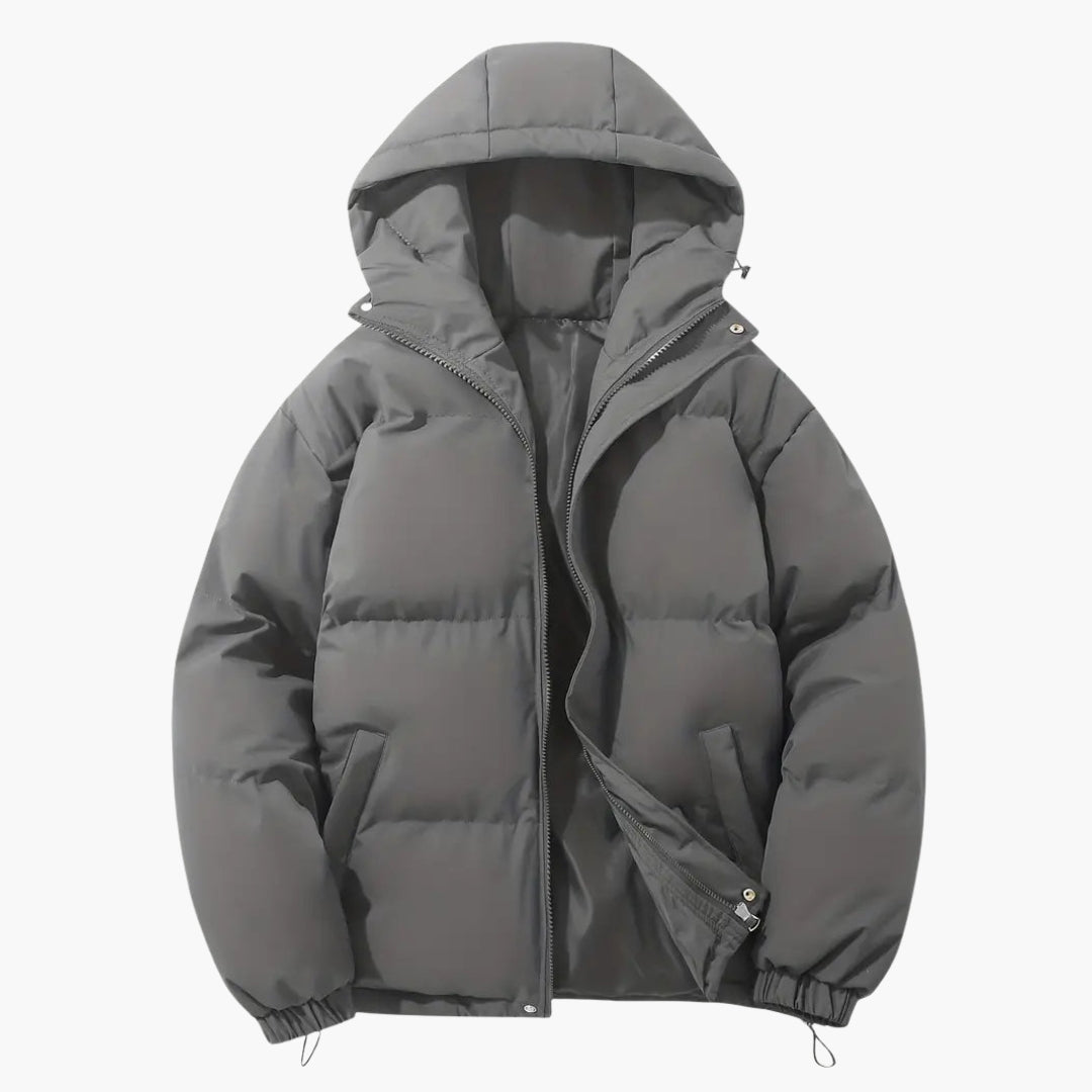 Damen Kapuzenjacke mit Reißverschluss und langen Ärmeln