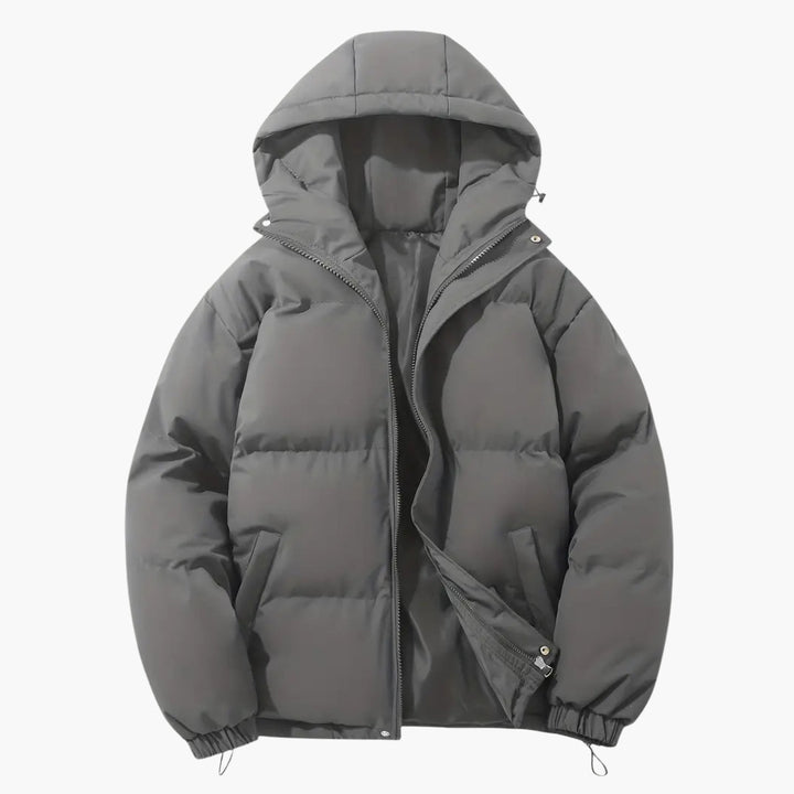 Damen Kapuzenjacke mit Reißverschluss und langen Ärmeln