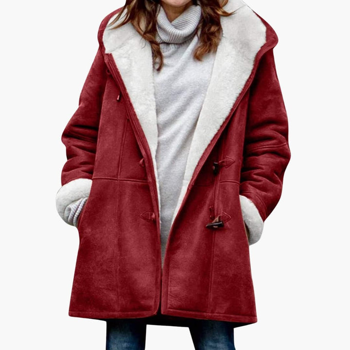 Damen Kapuzenjacke mit langen Ärmeln
