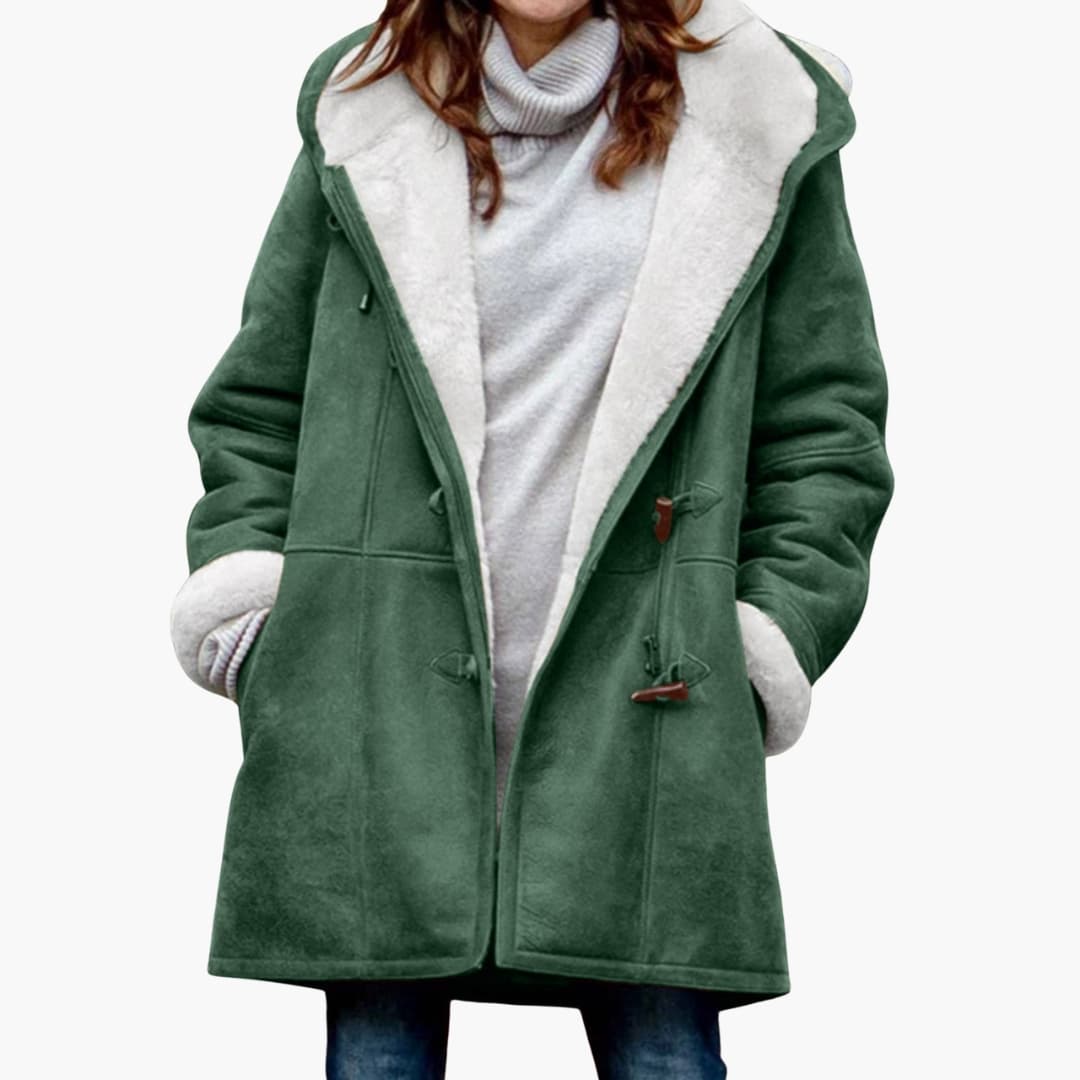 Damen Kapuzenjacke mit langen Ärmeln