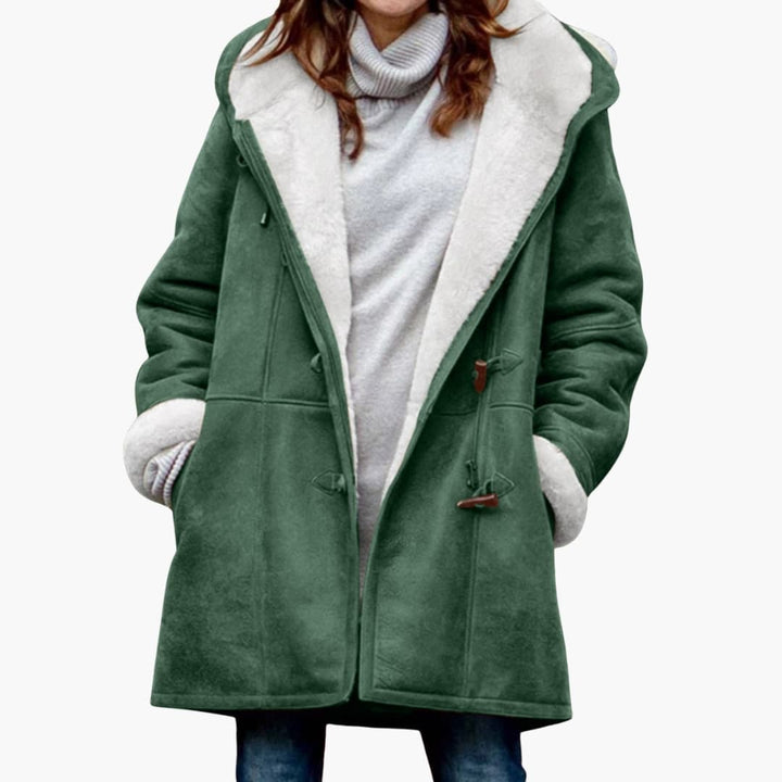 Damen Kapuzenjacke mit langen Ärmeln