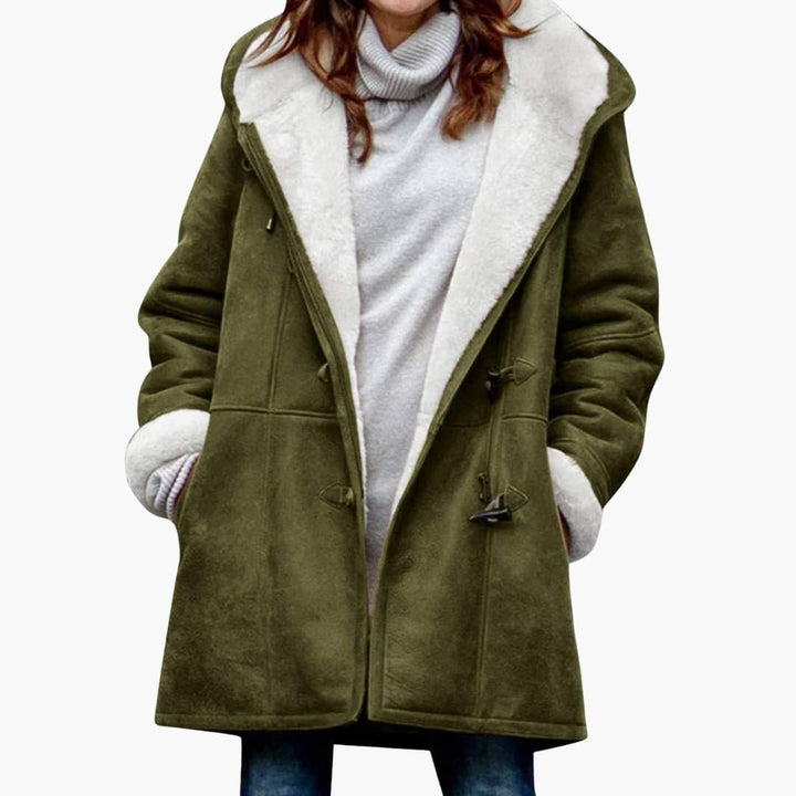 Damen Kapuzenjacke mit langen Ärmeln
