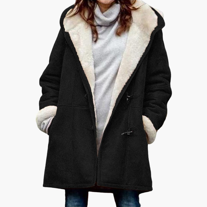 Damen Kapuzenjacke mit langen Ärmeln
