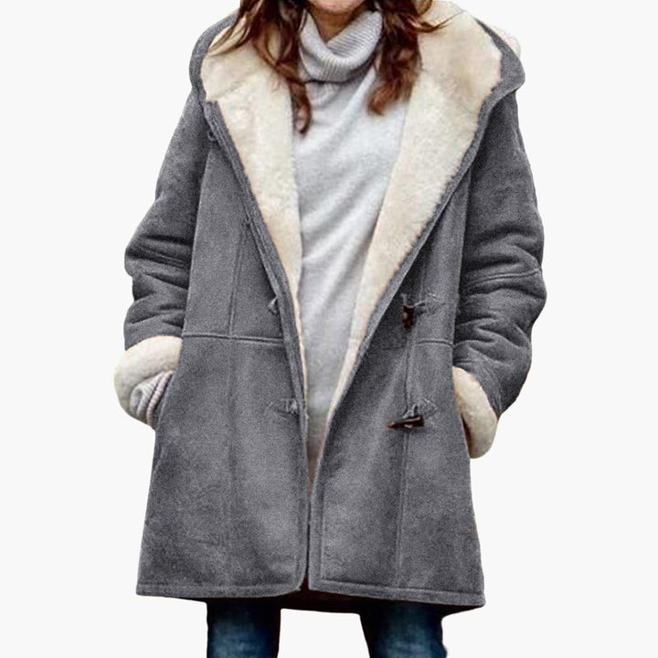 Damen Kapuzenjacke mit langen Ärmeln