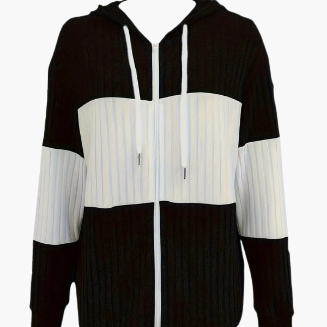 Damen Kapuzenpullover mit Reißverschluss