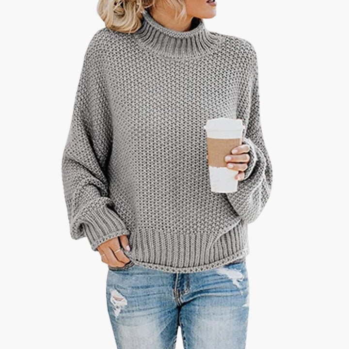 Damen Pullover mit Rollkragen