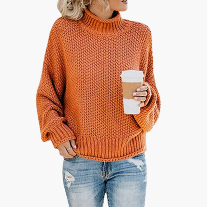 Damen Pullover mit Rollkragen