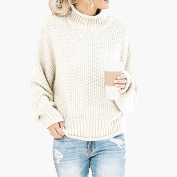 Damen Pullover mit Rollkragen