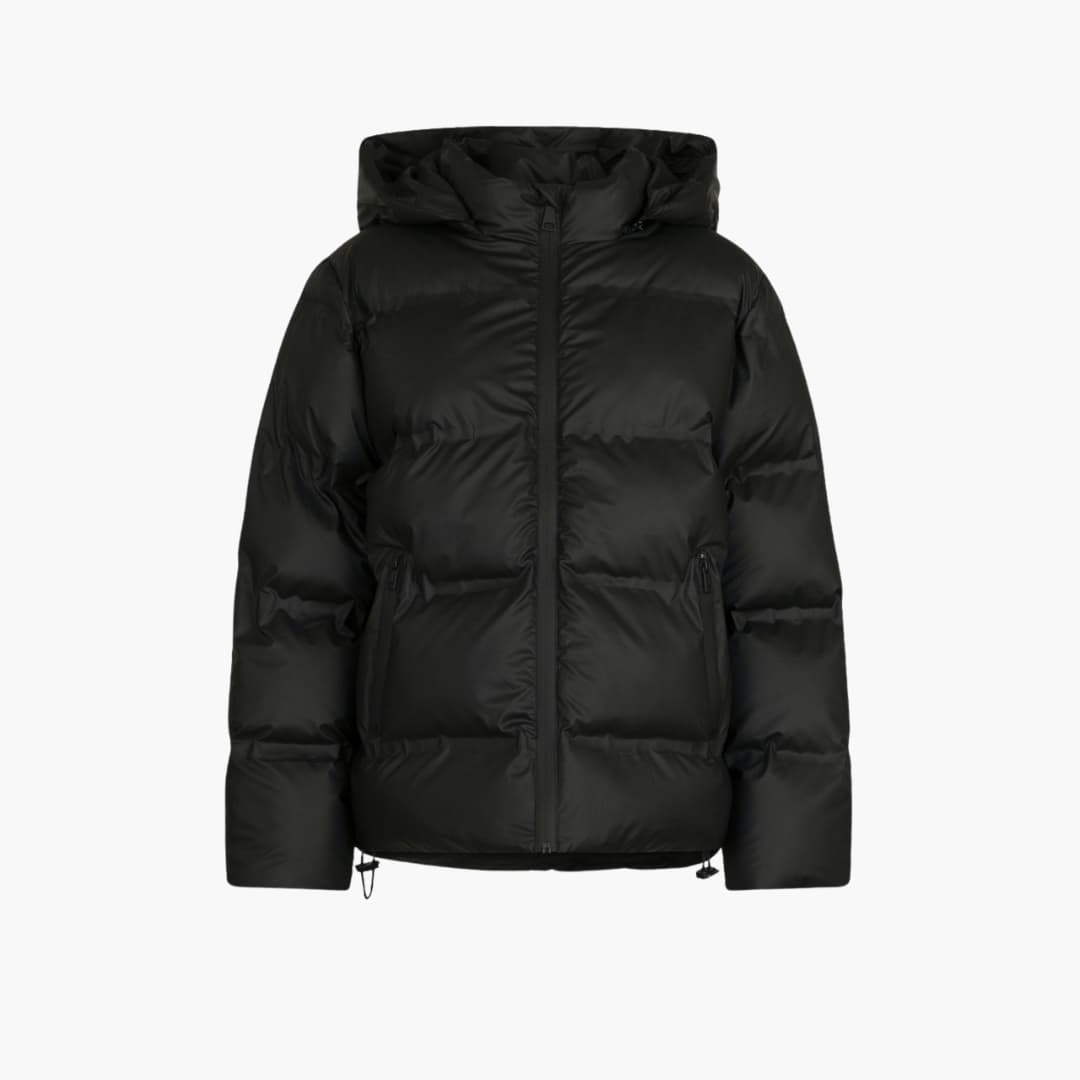 Damen Steppjacke mit Kapuze und Reißverschluss
