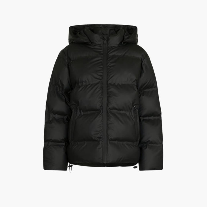 Damen Steppjacke mit Kapuze und Reißverschluss