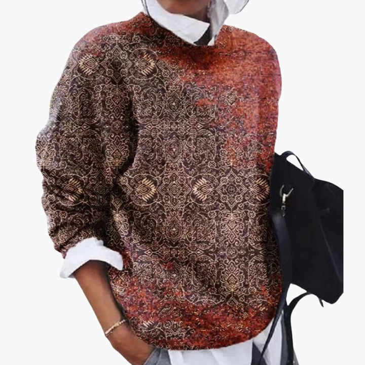 Damen Strickpullover mit langen Ärmeln