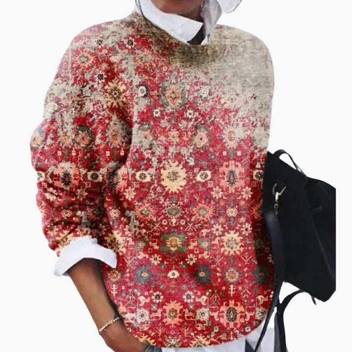 Damen Strickpullover mit langen Ärmeln