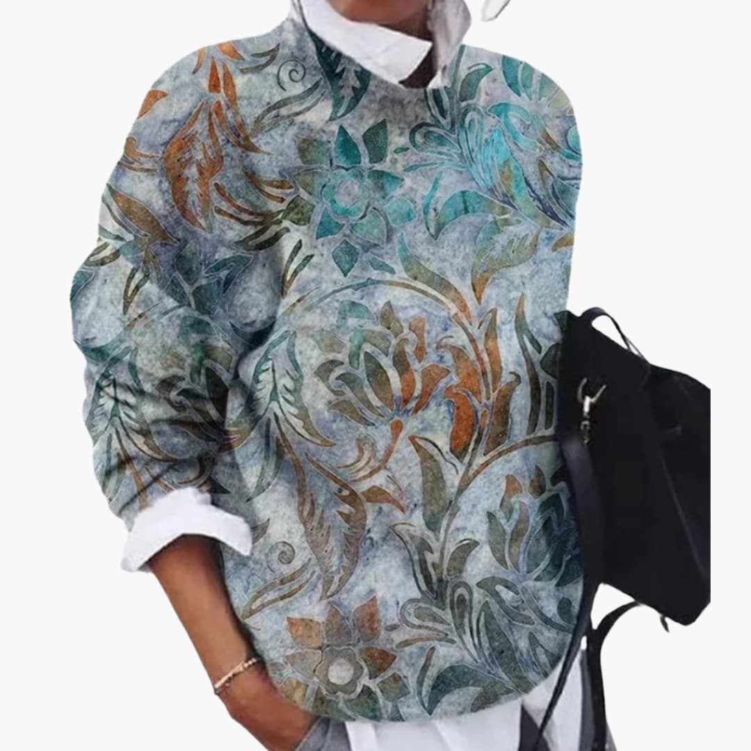 Damen Strickpullover mit langen Ärmeln