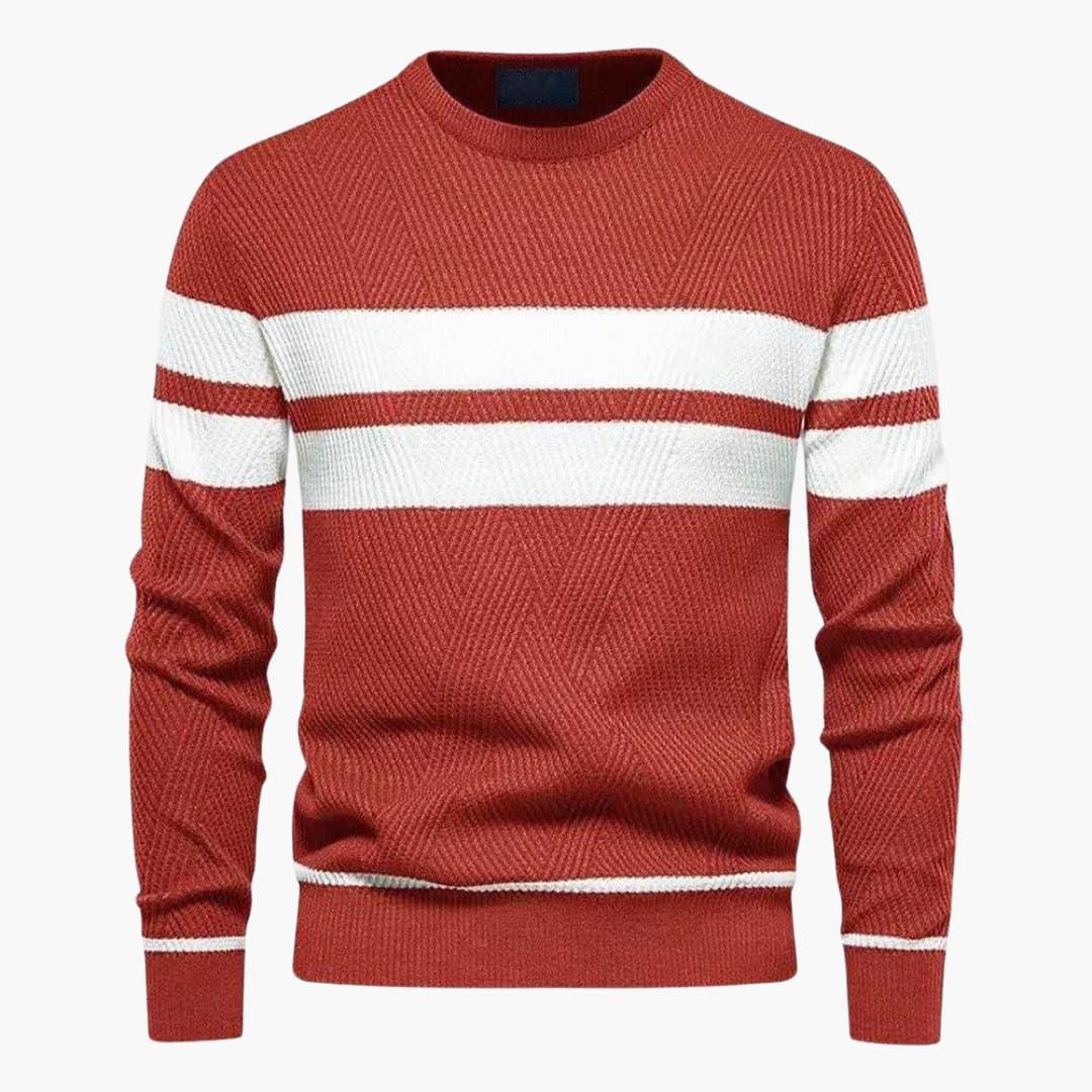 Gestreifter Pullover für Herren