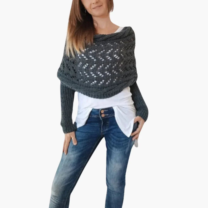 Gestrickter Schal für Damen