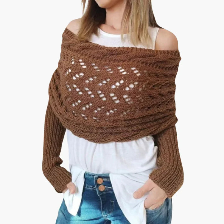 Gestrickter Schal für Damen