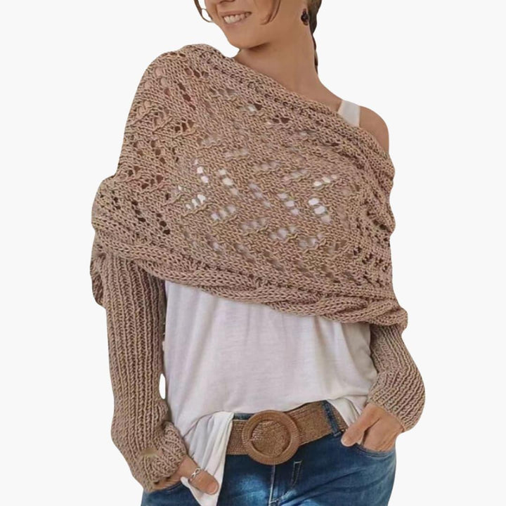 Gestrickter Schal für Damen