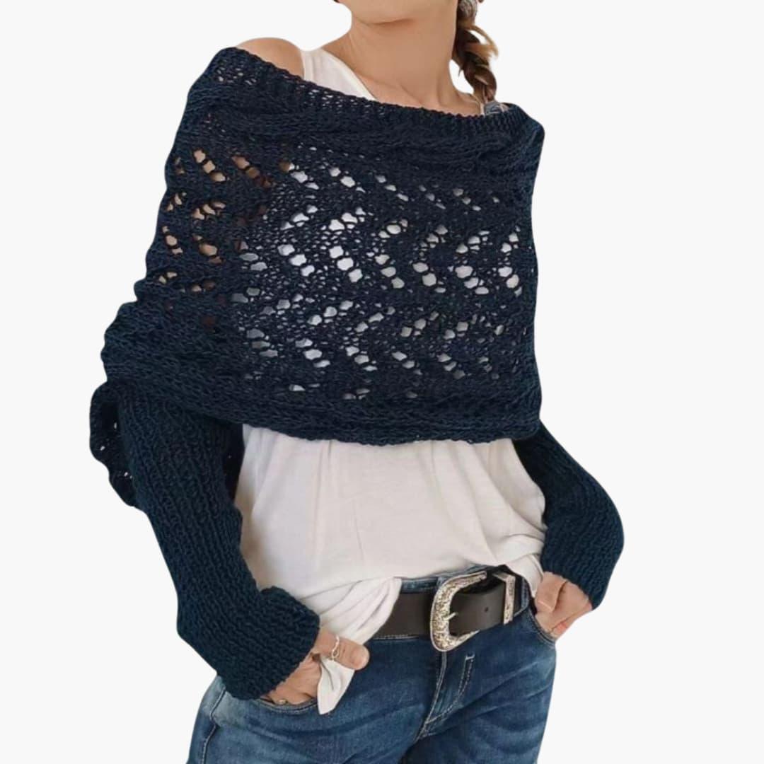 Gestrickter Schal für Damen