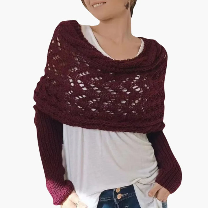 Gestrickter Schal für Damen