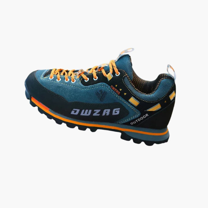 Herren-Wanderschuhe mit Schnürverschluss und strukturierter Außensohle